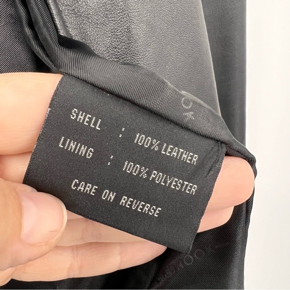 Colebrook Women’s Classic Black 100% Leather Jacket Size Large - Picture 4 of 5